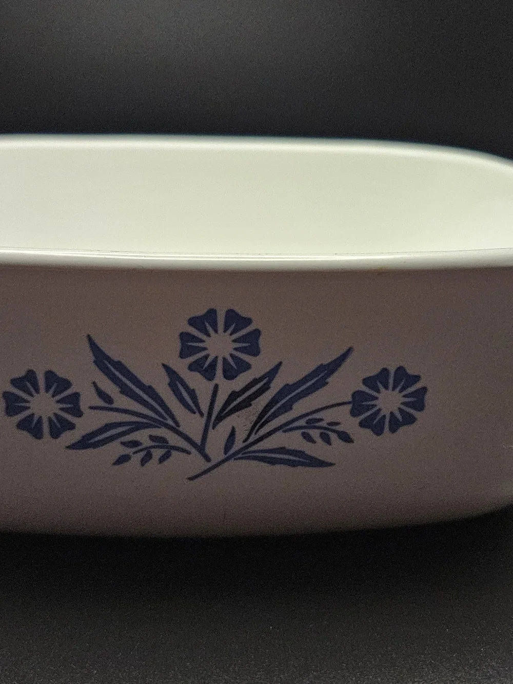 Vintage Blue Cornflower Corning Ware P-1-B Casserole Baking Dish 1Qt Corningware
